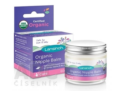 LANSINOH Organický balzam na bradavky 1x60 ml