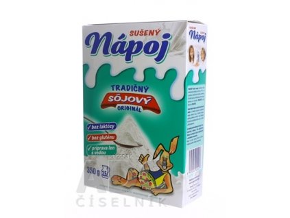 SÓJOVÝ SUŠENÝ NÁPOJ náhradka mlieka 1x350 g