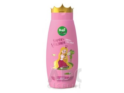 Bupi KIDS Šampón s balzamom ružový 1x250 ml