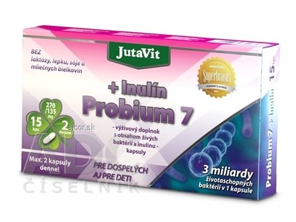 JutaVit Probium 7 + Inulín cps 1x15 ks