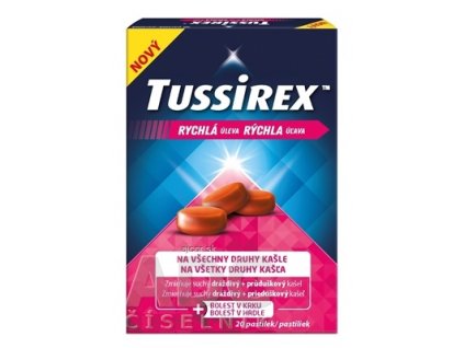 TUSSIREX pastilky 1x20 ks