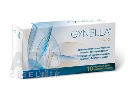 GYNELLA Flora vaginálne čapíky 1x10 ks