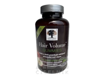 NEW NORDIC Hair Volume GUMMIES VEGAN želé 1x60 ks