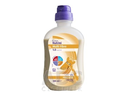 Nutrini Multi Fibre tekutá výživa (od 1 do 6. rokov) 12x500 ml