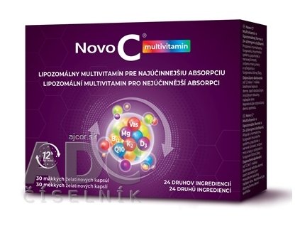 Novo C Multivitamin lipozomálny, kapsuly 1x30 ks