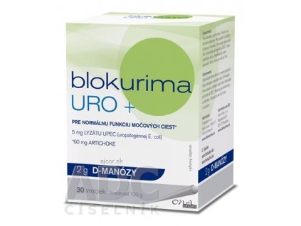 Blokurima URO+ 2g D-manózy vrecká 1x30 ks