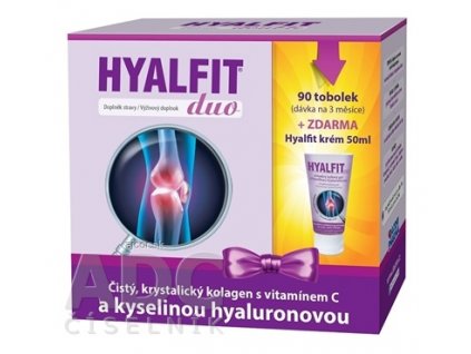 HYALFIT DUO darčekové balenie cps 90 ks + Hyalfit gél 50 ml ZDARMA, 1x1 set
