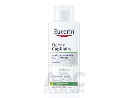 Eucerin DermoCapillaire proti mastným lupinám šampón 1x250 ml