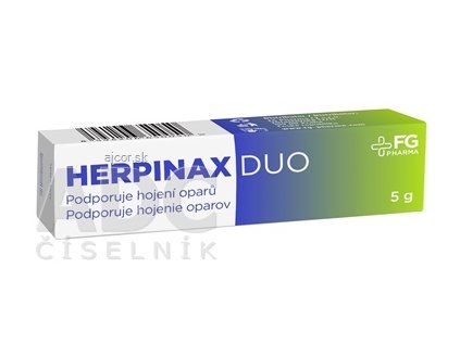 HERPINAX DUO - FG Pharma krém 1x5 g