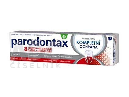 Parodontax Kompletná ochrana WHITENING zubná pasta (inov. 2023) 1x75 ml