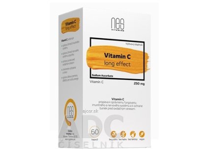 nesVITAMINS Vitamin C 250 mg long effect cps 1x60 ks