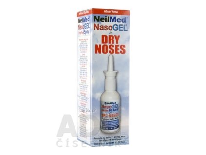 NeilMed NasoGEL for DRY NOSES sprej, zvlhčenie nosa, 1x30 ml