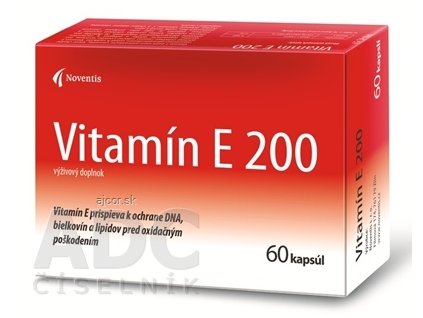 Noventis Vitamín E 200 cps 1x60 ks