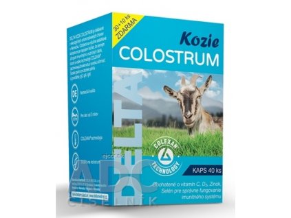 DELTA COLOSTRUM Kozie cps 30+10 zdarma (40 ks)