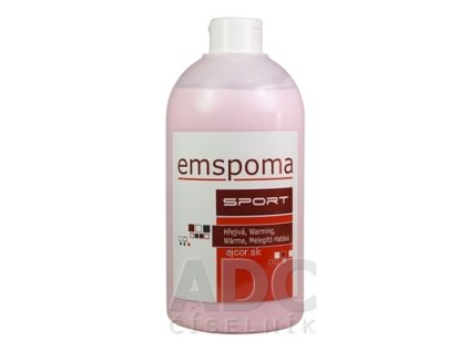 EMSPOMA Hrejivá - ružová "O" masážna emulzia 1x1000 ml