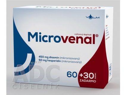VULM Microvenal tbl flm 60+30 zadarmo (90 ks)