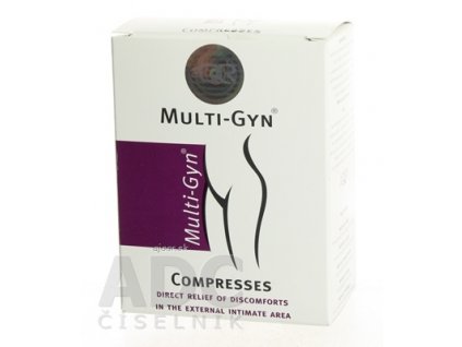 MULTI-GYN ANAL COMPRESSES obklad proti hemoroidom 1x12 ks