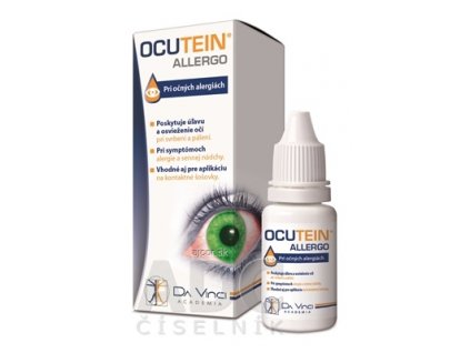 OCUTEIN ALLERGO očné kvapky pri očných alergiách 1x15 ml