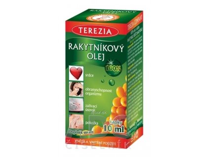 TEREZIA RAKYTNÍKOVÝ OLEJ - 100% (inov.2020) kvapky 1x10 ml