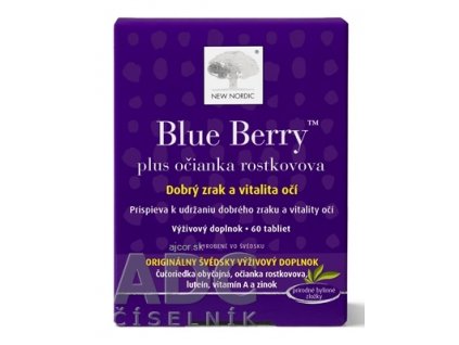 NEW NORDIC Blue Berry tbl 1x60 ks