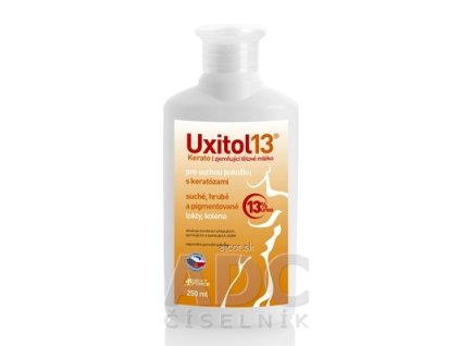 Uxitol 13 Kerato zjemňujúce telové mlieko 1x250 ml