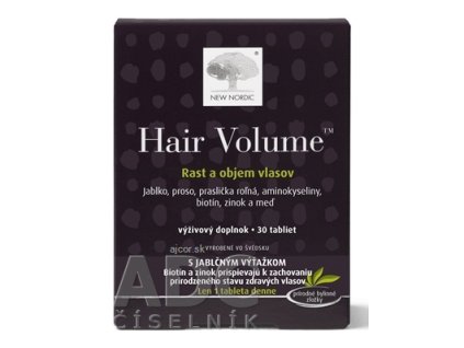 NEW NORDIC HAIR VOLUME tbl 1x30 ks