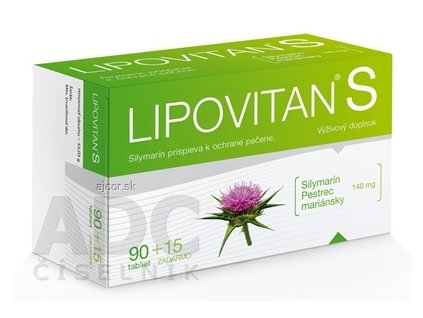 LIPOVITAN S tbl 90+15 zadarmo (105 ks)