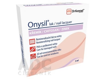 Dr Konrad Onysil lak na nechty s kremíkom, chitosanom a zinkom 1x5 ml