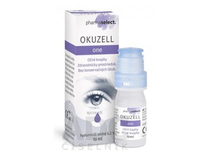 OKUZELL one očné kvapky 1x10 ml