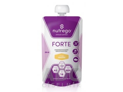 Nutrego FORTE s príchuťou vanilka 1x200 ml