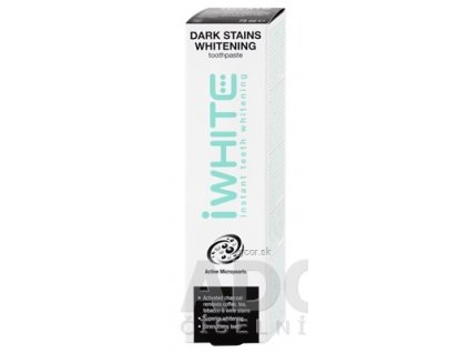 iWHITE DARK STAINS Bieliaca zubná pasta 1x75 ml
