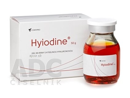 Hyiodine gél na rany s kyselinou hyalurónovou 1x50 g