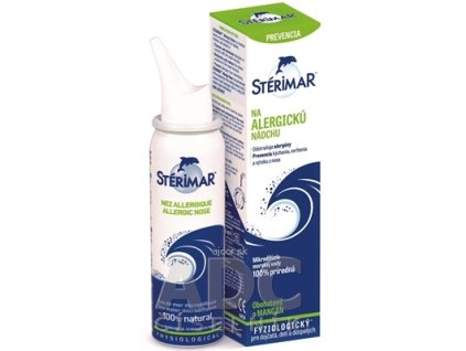 STERIMAR Mn Na alergickú nádchu nosový sprej s obsahom morskej vody a mangánu 1x50 ml
