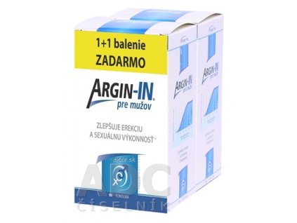 ARGIN-IN pre mužov cps 45 + 45 zadarmo (90 ks)