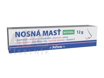 MedPharma NOSNÁ MASŤ NATURAL 1x12 g