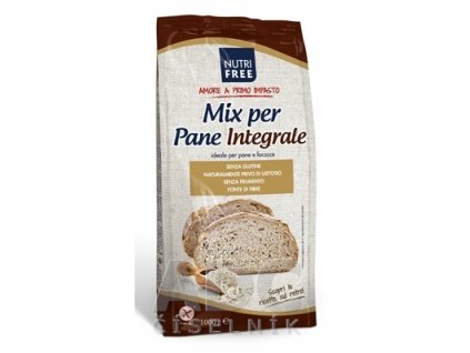 NutriFree Mix per Pane Integrale zmes na chlieb celozrnná, bezgluténová 1x1000 g