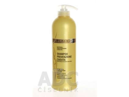 BLACK SHAMPOO PREVENZIONE šampón s placentou 1x500 ml