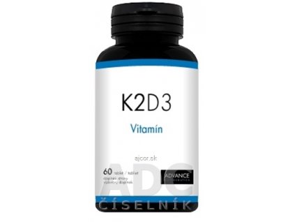 ADVANCE K2D3 Vitamín tbl 1x60 ks