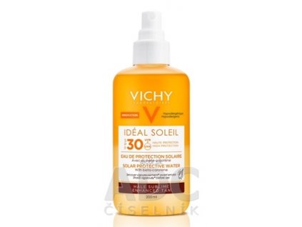 VICHY Idéal Soleil PROT WATER SPF 30 R18 ochranná voda s betakaroténom (MB054500) 1x200 ml