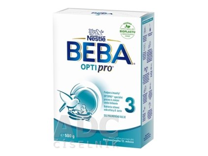 BEBA OPTIPRO 3 mliečna výživa pre malé deti (od ukonč. 12. mesiaca)(inov.2022) 1x500 g