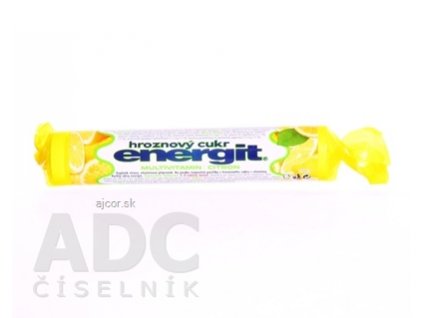 energit hroznový cukor MULTIVITAMÍN - CITRÓN pastilky 1x17 ks (37,4 g)
