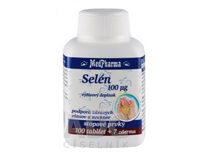 MedPharma SELÉN 100 µg tbl 1x107 ks