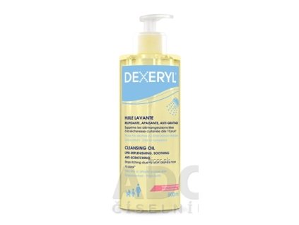 DEXERYL UMÝVACÍ OLEJ upokojujúci, pre veľmi suchú kožu 1x500 ml