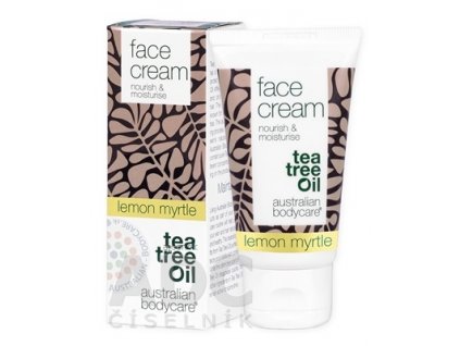 ABC tea tree oil FACE CREAM LEMON M.- Pleťový krém hydratačný 1x50 ml