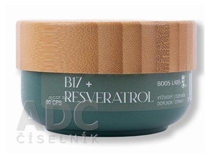 B17 + RESVERATROL - Boos Labs cps (inov.2023) 1x90 ks