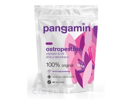 PANGAMIN OSTROPESTREC tbl (vrecko) 1x200 ks