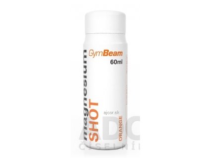 GymBeam Magnesium Shot nápoj, príchuť orange 1x60 ml