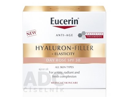 Eucerin HYALURON-FILLER+ELASTICITY Rose SPF30 denný krém 1x50 ml