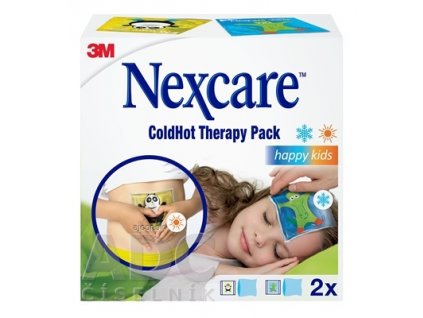 3M Nexcare ColdHot Therapy Pack Happy Kids vrecko, gélový obklad pre deti 1x2 ks