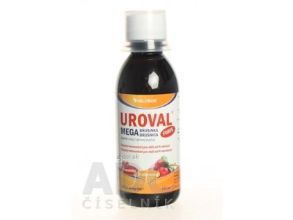 VALOSUN UROVAL MEGA BRUSNICA FORTE sirup 1x200 ml